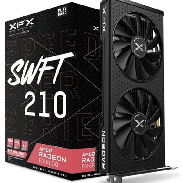 کارت گرافیک ایکس اف ایکس مدل RX6600 XFX SWFT