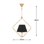 چراغ آویز زیمادور مدل دیاموند کد ZD-10