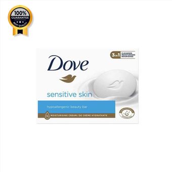 صابون پوست حساس داو Dove اورجینال سه در یک Sensitive skin حجم 90 گرم