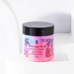 اسکراب بدن آدامس باربی سینکر - لایهبردار ملایم پوست دهیدراته با بوی شیرین وزن 300 گرم