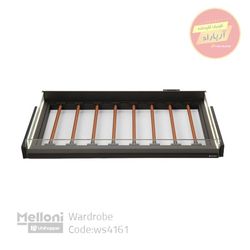 جای شلوار چرمی ریلی داخل کمد لباس بدنه LED کد 4161 ملونی
