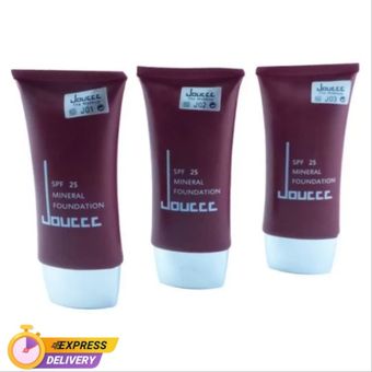 کرم پودر تیوپی دوسه Doucce سری J مدل مینرال حجم 50 میل در 3 شماره