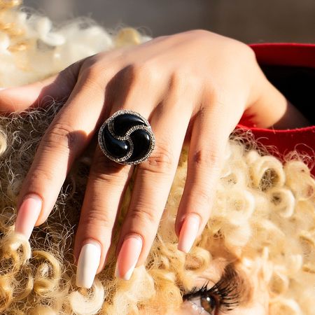 انگشتر اونیکس برلیان