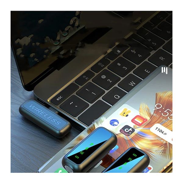 میکروفون بی سیم دو کاناله Zomei Type C