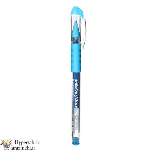 روان نویس ژل ضخیم آرتلاین (Artline)  مدل EGB-1700 رنگبندی ( مشکی -قرمز-صورتی -بنفش-آبی روشن-سبز روشن )