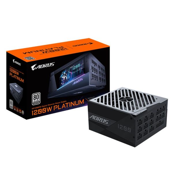 منبع تغذیه گیگابایت مدل AORUS P1200W 80+ PLATINUM MODULAR