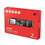 اس اس دی اینترنال ایکس پی جی مدل SX8200 Pro PCIe Gen3x4 M.2 2280 ظرفیت 2 ترابایت
