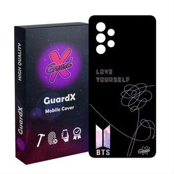 کاور گارد ایکس طرح BTS مدل Glass10429 مناسب برای گوشی موبایل سامسونگ Galaxy A23 4G