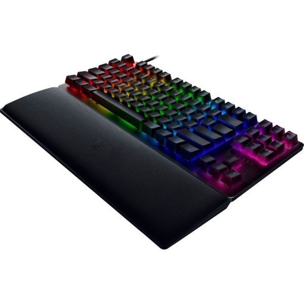 کیبورد مخصوص بازی ریزر مدل (Purple)Razer Huntsman V2 Tenkeyless - Clicky Optical Switch