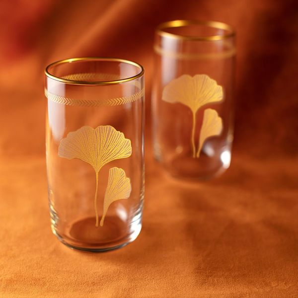 لیوان مادام کوکو طرح Lovely Ginkgo بسته 4 عددی