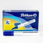 ماژیک وایت برد پلیکان نوک گرد کد 418F رنگبندی ( آبی- مشکی - قرمز - سبز )