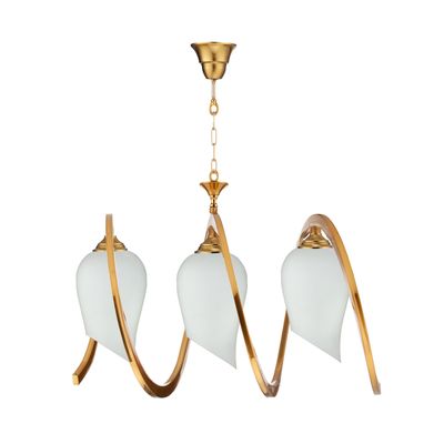 لوستر 3 شعله زیمادور مدل آویژه کد ZD-03