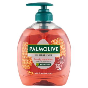 مایع دستشویی آنتی باکتریال پالمولیو palmolive حاوی عصاره موم عسل حجم ۳۰۰ میل