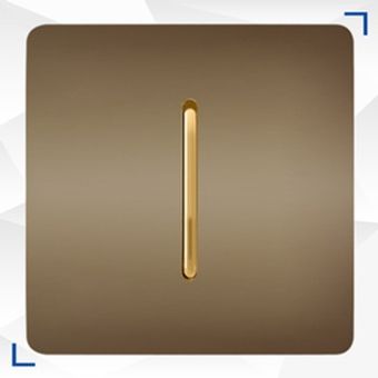 کلید و پریز آسیا مدل کریستال بژ