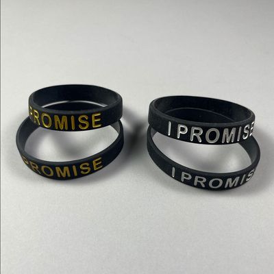 دستبند سیلیکونی I promise