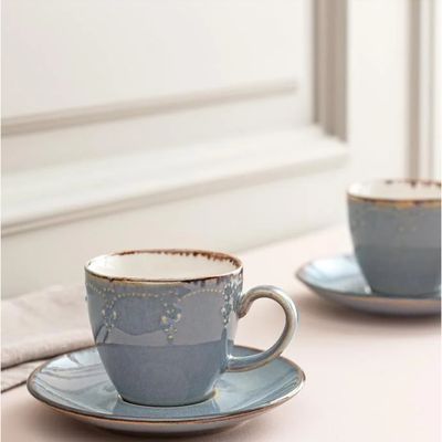 سرویس قهوه خوری 4. پارچه مادام کوکو مدل Perle