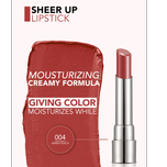 رژلب شیرآپ sheer up شماره های 001 تا 015