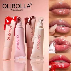 لیپ گلاس آبرسان لب تیوپی اولیبولا Olibolla اصلی محافظ لب در 4 رایحه ( رژ لب خیس )