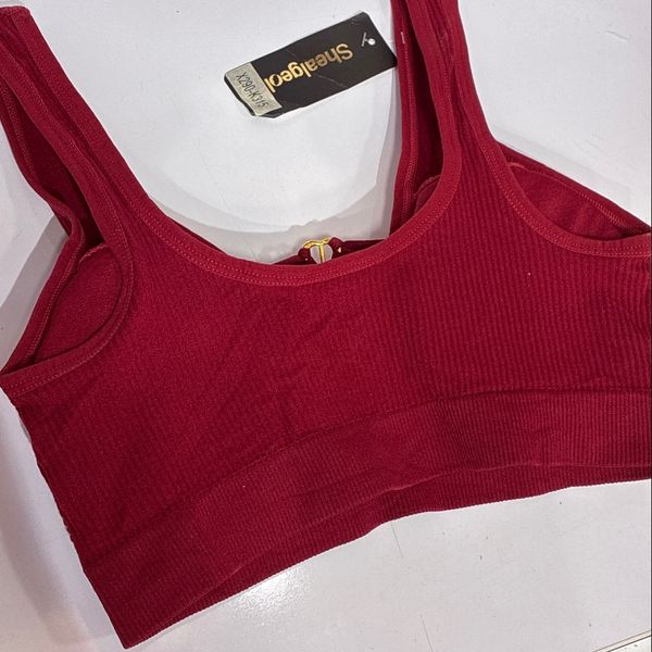 نیم تنه کراپ جلو قلبی کبریتی