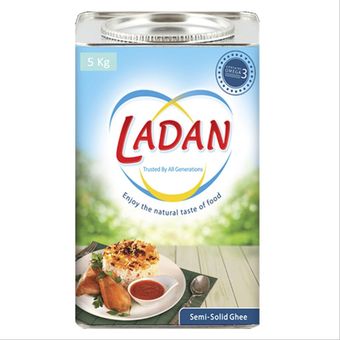 روغن جامد لادن 5 کیلویی