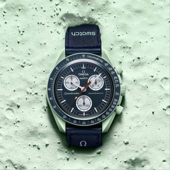 ساعت مچی امگاسواچ سفر به زمین omega swatch
