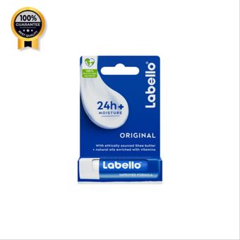 بالم لب لابلو Labello اورجینال مدل orginal بی رنگ حجم 5.5 میل