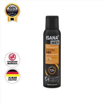اسپری دئودرانت مردانه ایسانا من Isana men اورجینال Motion protect حجم 150 میل