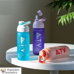 قمقمه مانیا ( Manya ) مدل هیدرو اکتیو مات نی دار حجم570 میلی لیتر کد307030 رنگبندی (سبز- سالمونی-بنفش-طوسی-بی رنگ -فیروزه ای)