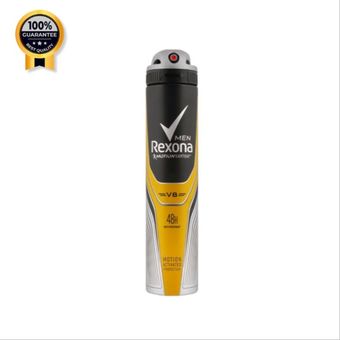 اسپری خوشبو کننده بدن مردانه رکسونا Rexona مدل وی ایت V8 حجم 200 میلی لیتر