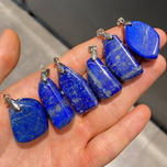 گردنبند سنگ طبیعی لاجورد (سایز: 5)