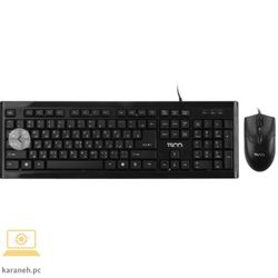 کیبورد و ماوس تسکو مدل TKM 8050 با حروف فارسی
