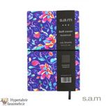 دفتر یادداشت سام ( Sam ) دنزو سایز نیم وزیری 144 برگ 21*16 طرح (پارچه ای-چرمی-پاستلی)