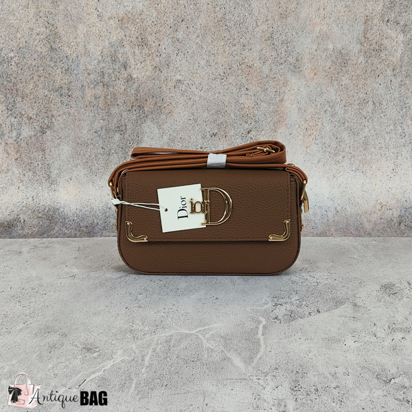 کیف دوشی زنانه Dior فلزی - code 1133