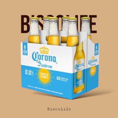 آبجو بدون الکل کرونا 6عددی 330 میل Corona Cero Non-Alcoholic Beer