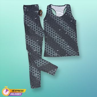 ست لباس ورزشی زنانه فلامنت طرح نایک کد T.t002