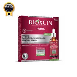 سرم ضد ریزش موی قوی فورت بیوکسین Bioxcin اورجینال انواع مو پک 3 عددی