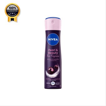 اسپری بدن زنانه نیوآ Nivea اورجینال مدل 72 ساعته پیرل اند بیوتی درما Fine Fragrance