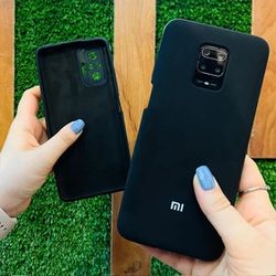 قاب گوشی شیائومی سیلیکونی پاک کنی اورجینال داخل پارچه ای محافظ لنز دار رنگ مشکی Xiaomi 12T Pro / Xiaomi 12