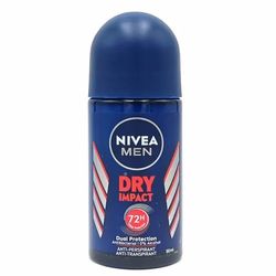 مام رول ضد تعریق مردانه نیوا Nivea مدل Dry Impact حجم 50 میل
