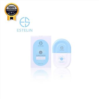 ضدآفتاب بی رنگ استلین Estelin اورجینال Spf50 آبرسان حجم 50 گرم