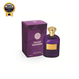 ادکلن ویولت سافیر فراگرنس ورد Fragrance World اورجینال مشابه بودیسیا د ویکتوریوس ویولت سفیر