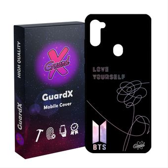 کاور گارد ایکس طرح BTS مدل Glass10429 مناسب برای گوشی موبایل سامسونگ Galaxy A11/M11