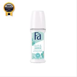 مام رول ضد تعریق زنانه فا FA اورجینال مدل soft and control  حجم 50 میل