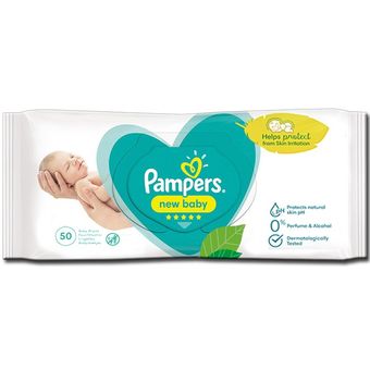 دستمال مرطوب کودک ضدحساسیت پمپرز PAMPERS 50 عددی