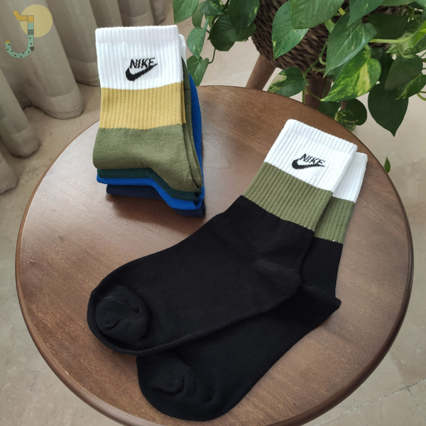 جوراب ساقدار کش انگلیسی یونیسکس طرح نایکی برند دومینو