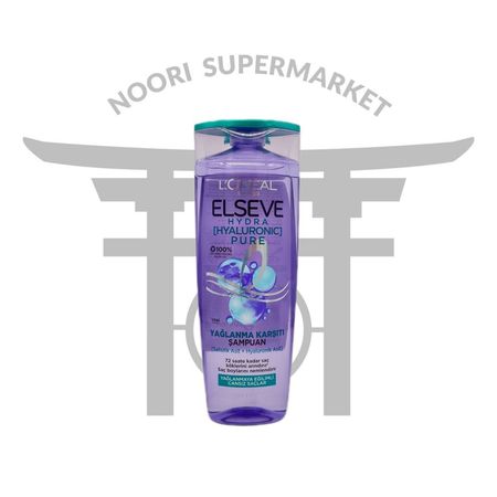 شامپو مرطوب کننده و آبرسان لورال مدل HYALURONIC حجم 390 میل