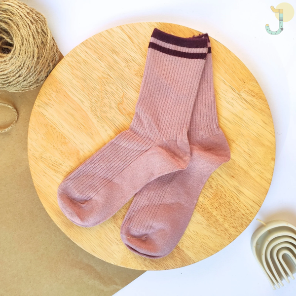 جوراب ساقدار کبریتی زنانه دو خط (1) برند وارداتی