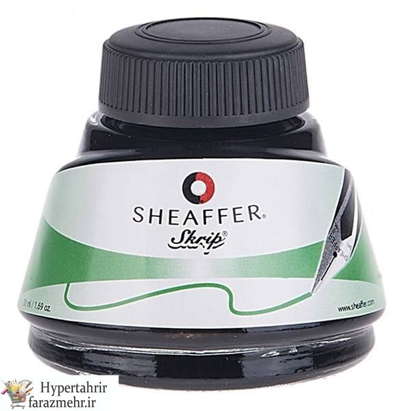 جوهر خودنویس شیفرز ( Sheaffer ) مدل 	 ink حجم 50 میلی لیتر  رنگبندی ( مشکی - قرمز -آبی -قهوه ای- بنفش -سبز -فیروزه ای )