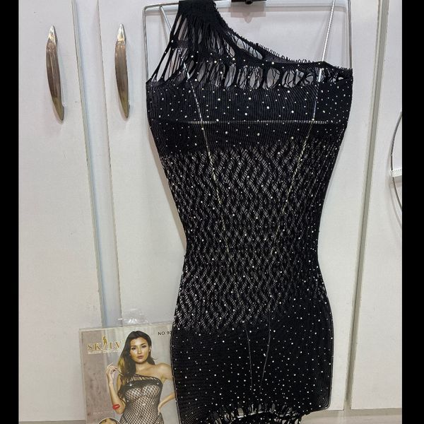 بادی نگین دار یقه رومی