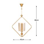 چراغ آویز زیمادور مدل دیاموند کد ZD-02